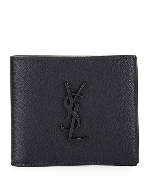 ysl brown leather wallet|YSL wallets best price.